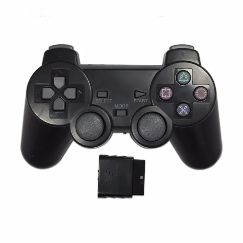 PS2 Wireless 2.4Ghz Game Controller incl. modtager