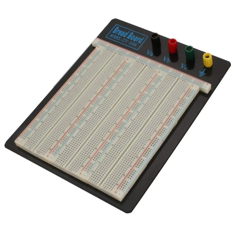 Breadboard, 2390 huller - ZY-206, 4 klemmer