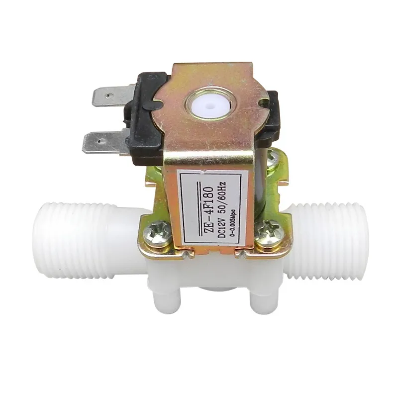 Vandventil eller luftventil solenoid 12V plast NC