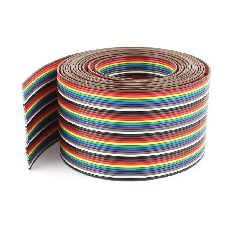 40-leder 2.54mm 28AWG Dupont pr. meter