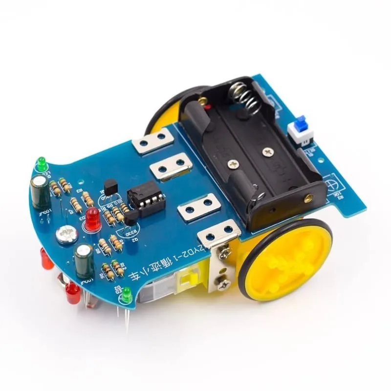 Linjefølgende robotkit (selv lodning, DIY)