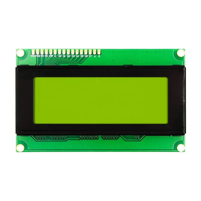 2004 LCD 5V grøn/gul baggrundsbelysning 20x4
