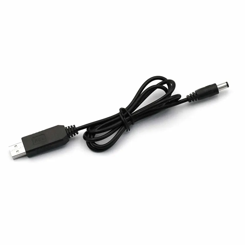 USB Step Up-kabel fra 5V til 12V