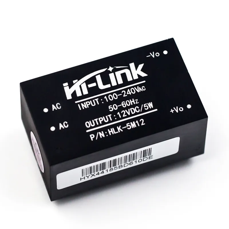 220VAC til 12VDC 0,42A konvertermodul HLK-5M12