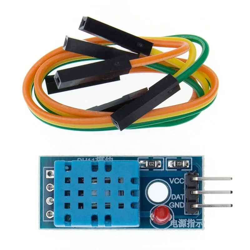 Temperatur- og luftfugtighedssensor i 1| DHT11 modul til Arduino
