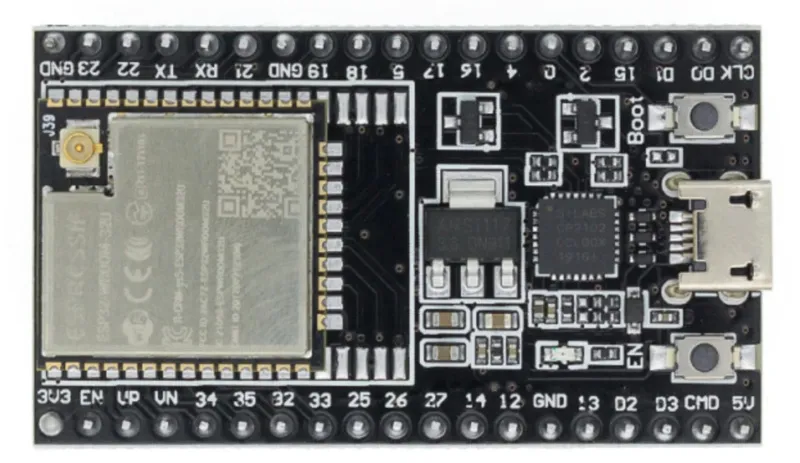ESP32U 4MB med Ipex til ekstern antenne