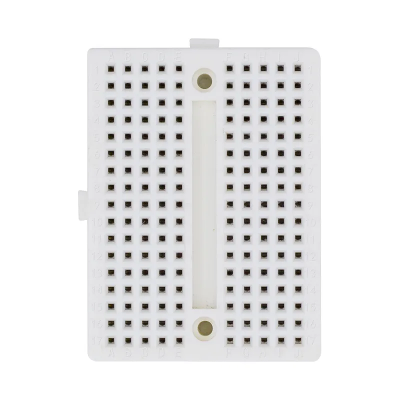 Mini Breadboard 170 huller til prototyping Hvid (connect)