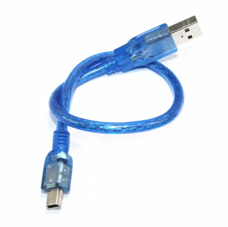 USB-A til Mini-USB kabel 0.3 meter (Til Arduino Nano)