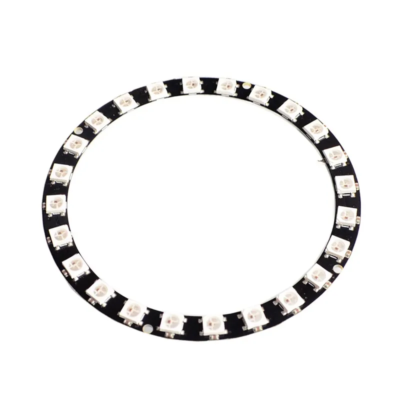 24-bit RGB LED'er WS2812b cirkel rund (Neopixel 5050)