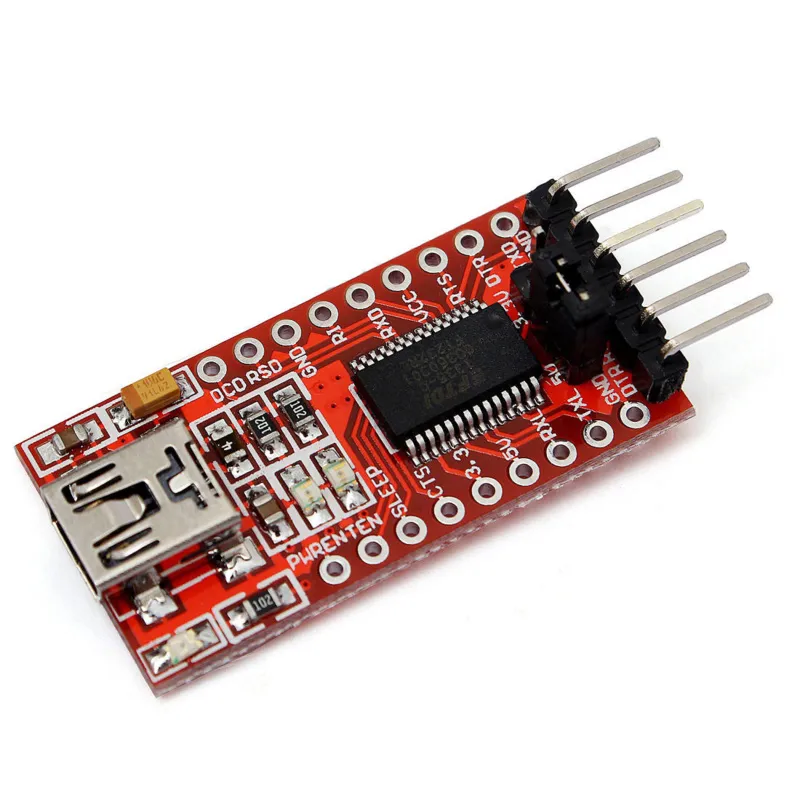 FT232RL USB TTL seriel portadapter 3.3v - 5v