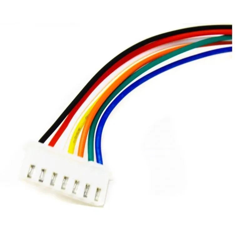 XH2.54mm 7Pin Single-headed 26AWG 20cm pigtail kabel