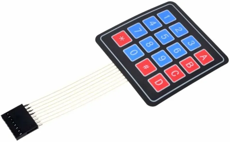 Membraan 4x4 Matrix-tastkontakt