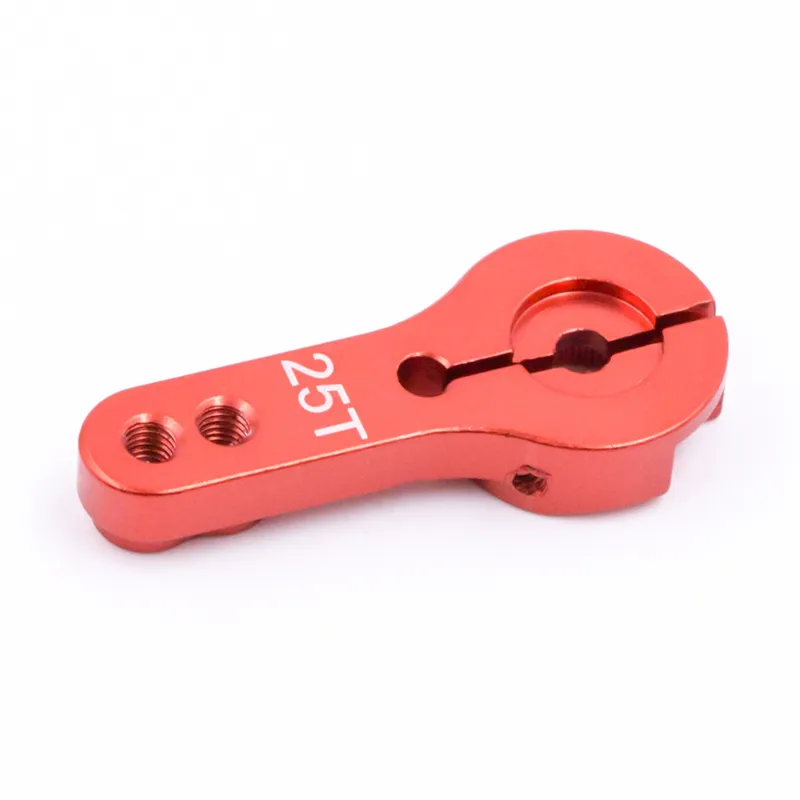 CNC Aluminum Servo Arm M3 - 25T , til MG995 MG946R MG996R MG945 S3003