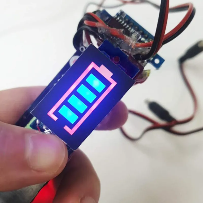 2S 18650 Batteri Kapacitet Tester Li-Ion Module