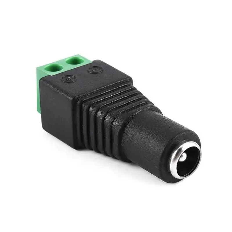 DC Jack Female 5.5mm til Terminal Block