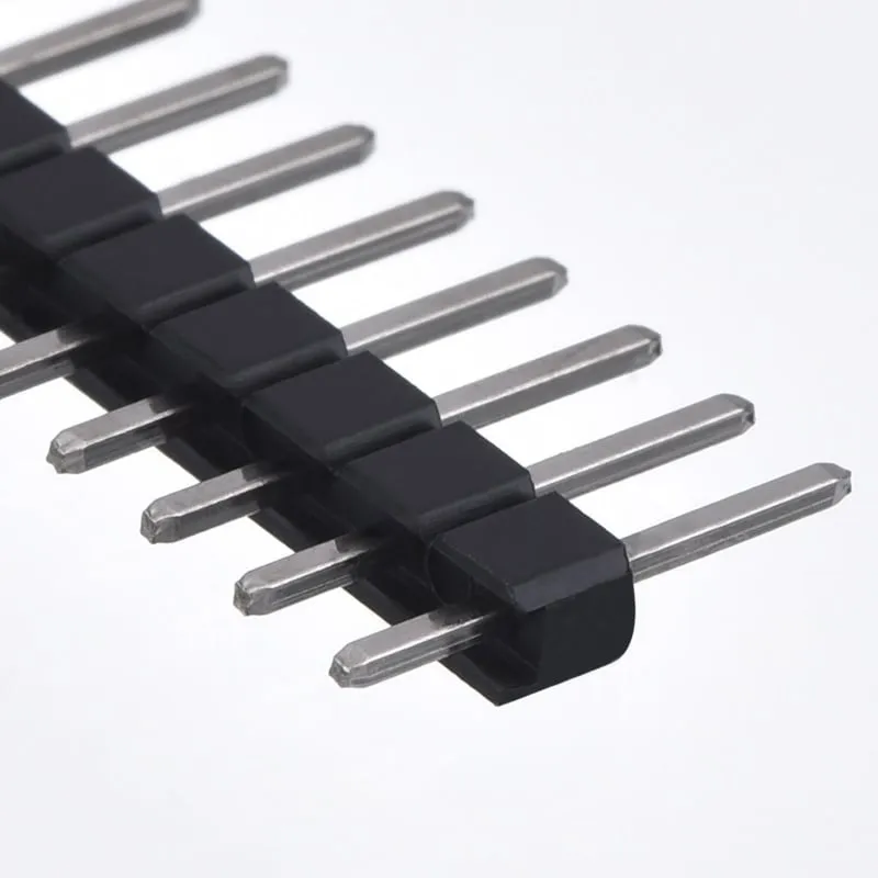 40 Pins header Male 2.54mm Sort