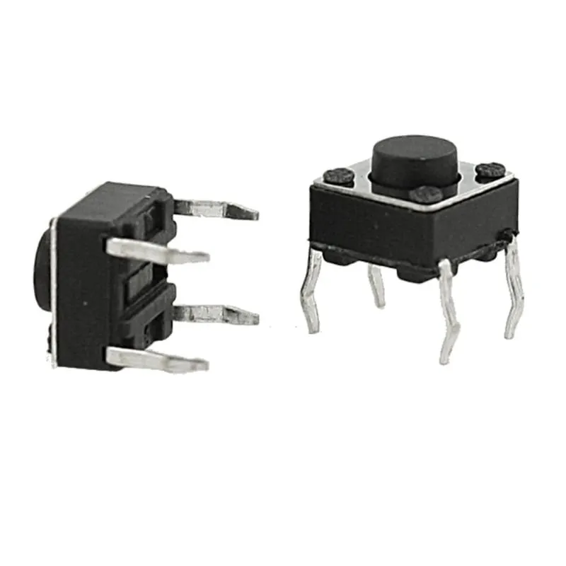 Trykknap | moment | 6x6x4 mikroswitch