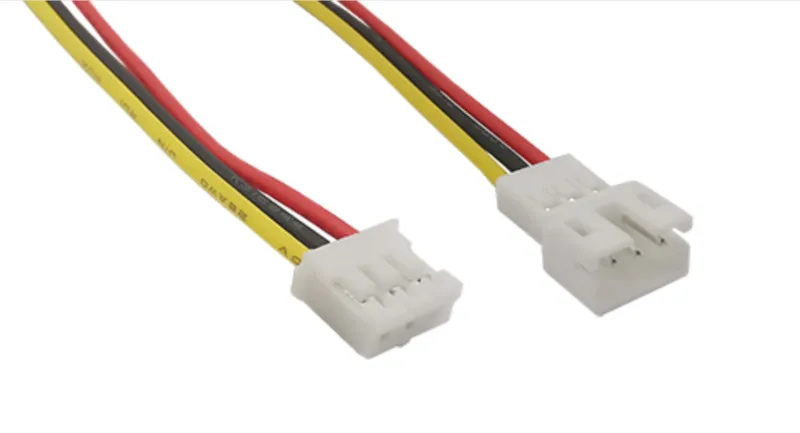 Micro JST PH 3 pins pigtail connector sæt male female