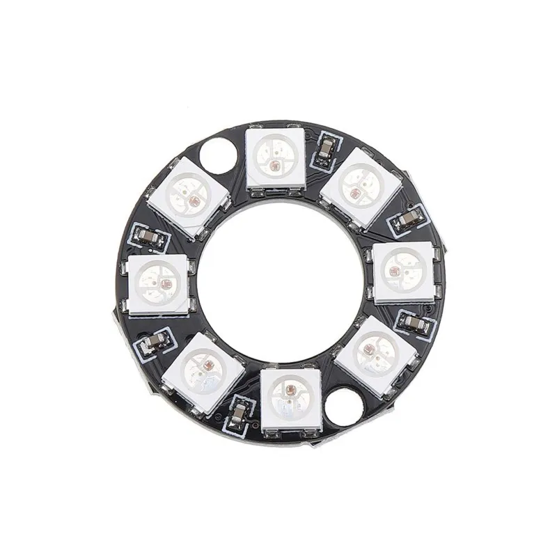 8-bit RGB LED'er WS2812b cirkel rund (Neopixel)