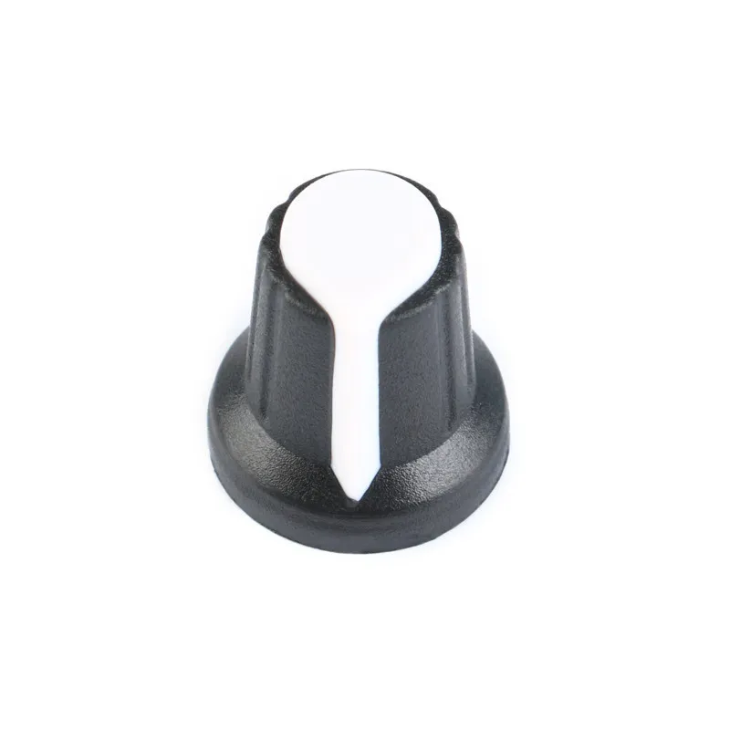 Knap til potmeter Hvid 15mm 17mm