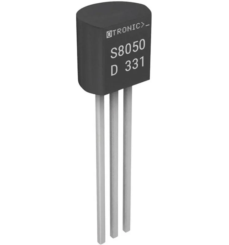 NPN-transistor S8050 D331 25V 0.5A 100MHz 1W TO-92