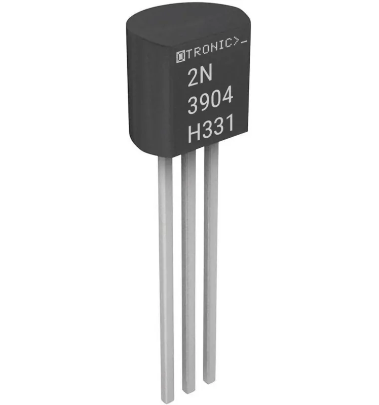 NPN-transistor 2N3904 H331 40V 200mA 200MHz 625mW TO-92