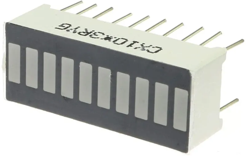 10 Segment LED Bar Hvid